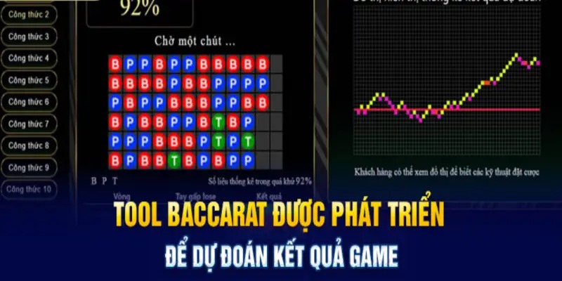 Điểm qua 3 Tool dự đoán Baccarat cực hay hiện nay