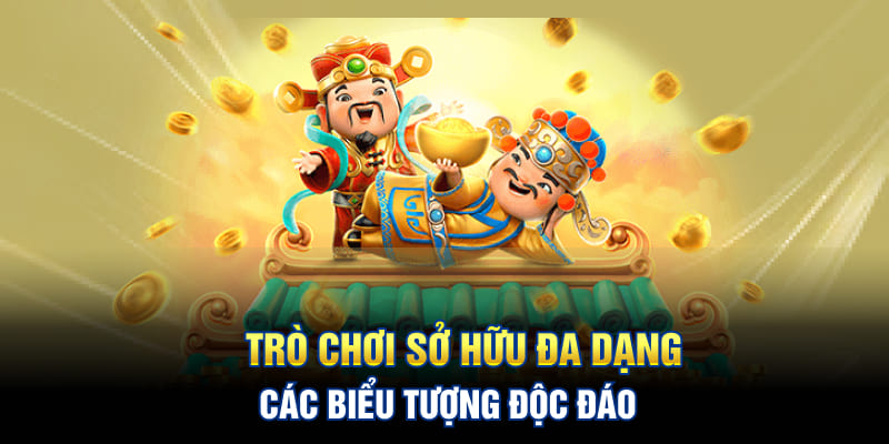 Trò chơi sở hữu đa dạng các biểu tượng độc đáo